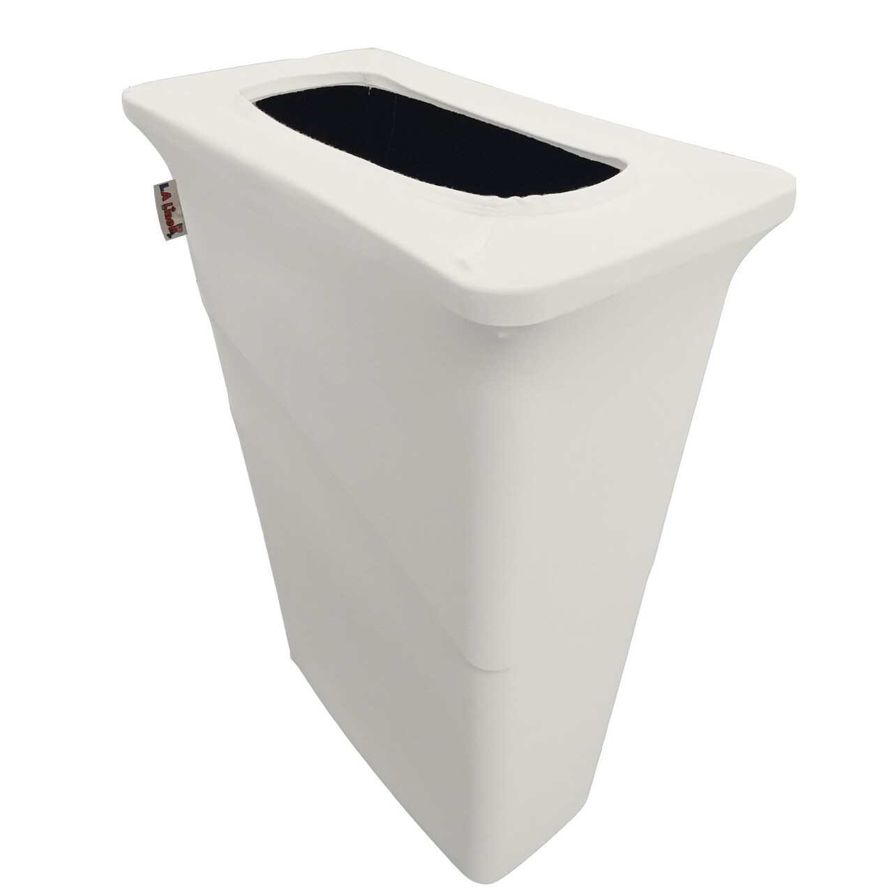 Stretch Spandex Trash Can Cover 23 Gallon Slim Jim Wrinkle-Free Event Linen